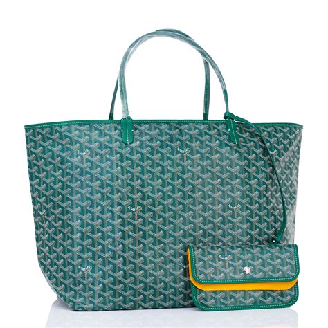 goyard green tote bag|goyard tote bag price uk.